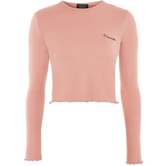 ✨ TOPSHOP
Promises Lettuce Edge Tee✨ - Picture 4 of 5